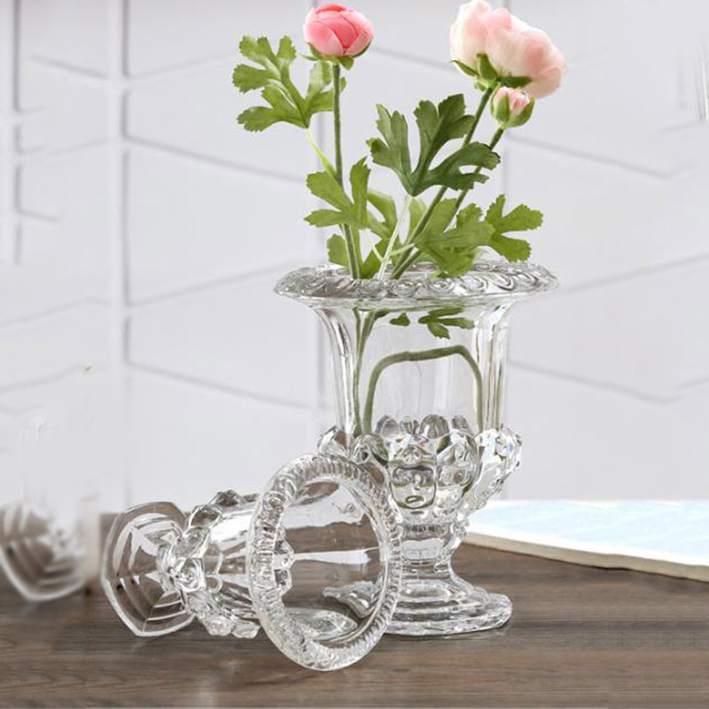مزهرية زهور من الزجاج الشفاف ، - مراجعة Florist Supp وسعره