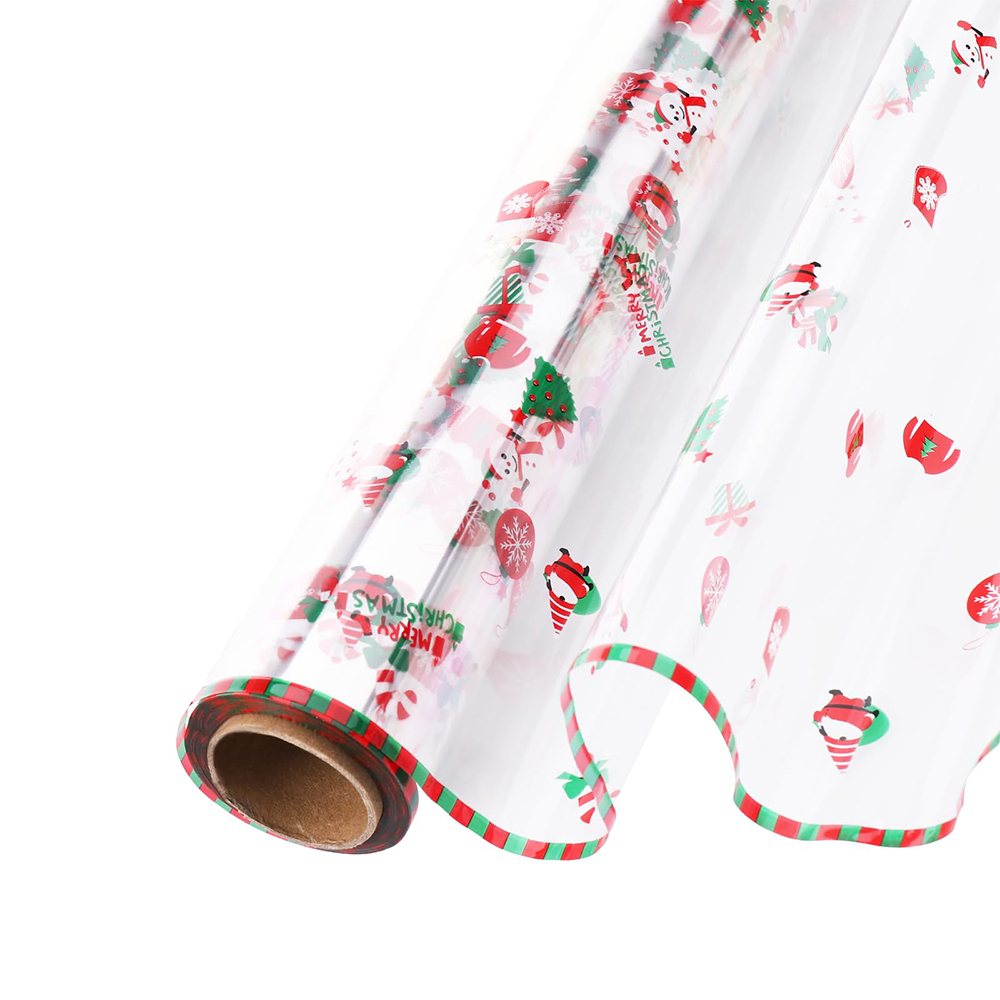 1 لفة غلاف سيلوفان لعيد الميلا - مراجعة Cellophane Wrap Clear وسعره