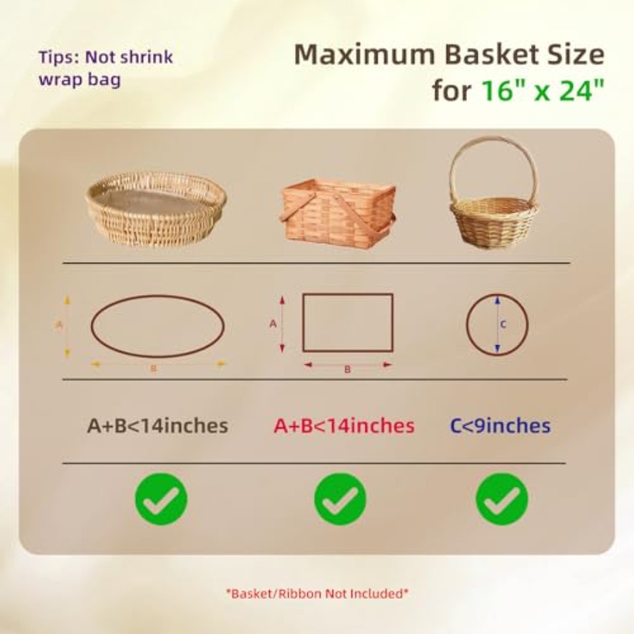 أكياس سيلوفان لتغليف سلال الهد - مراجعة Cellophane Wrap Clear وسعره