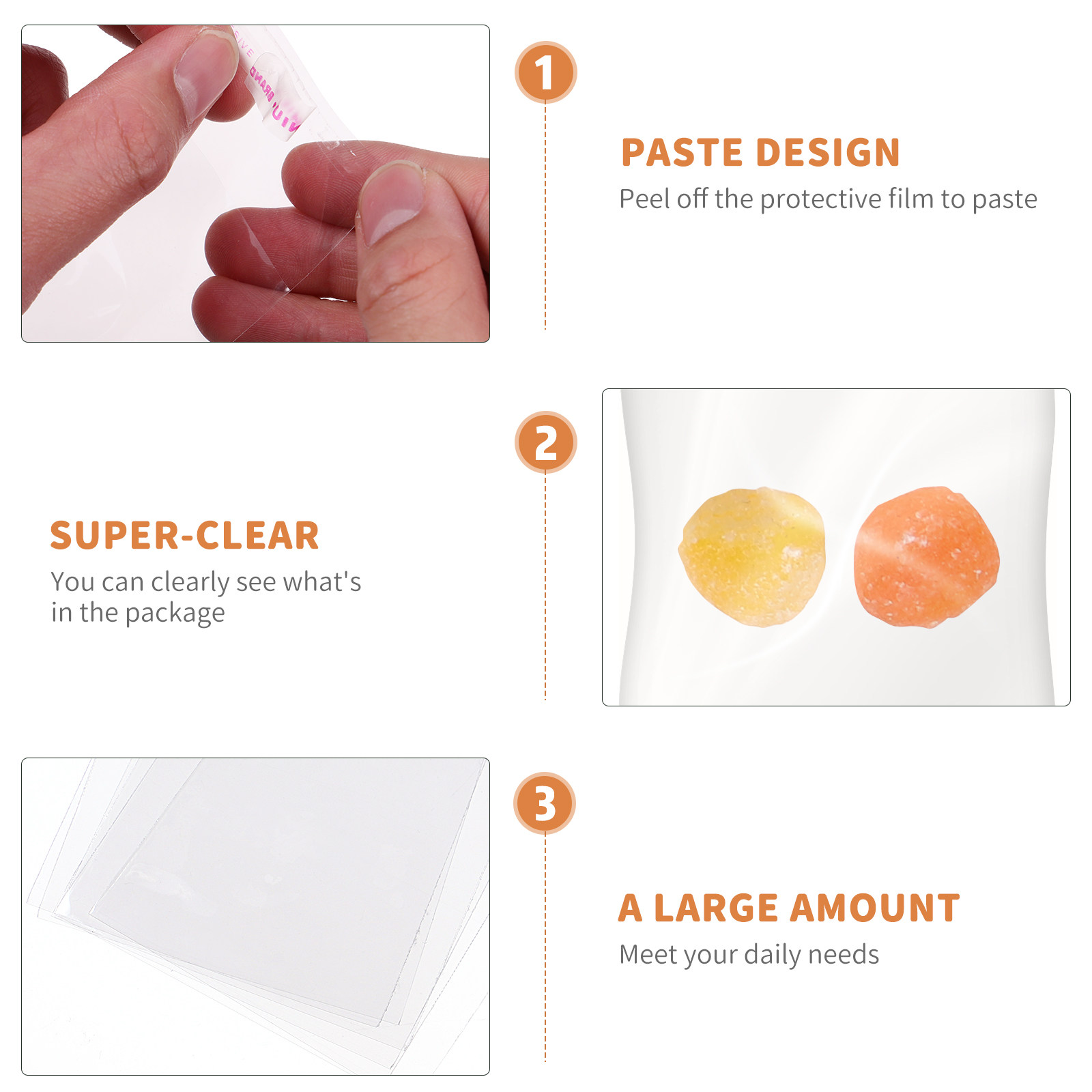 200 قطعة من أكياس الأوب الشفاف - مراجعة Cellophane Wrap Clear وسعره