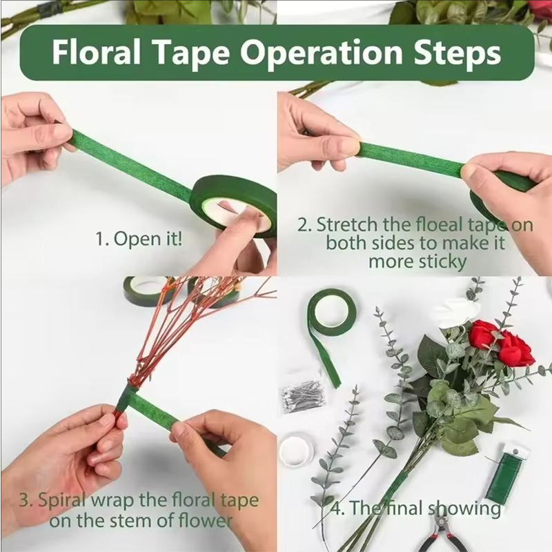 شريط زهور بطول 30 ياردة وعرض 1 - مراجعة The Florist Supply وسعره