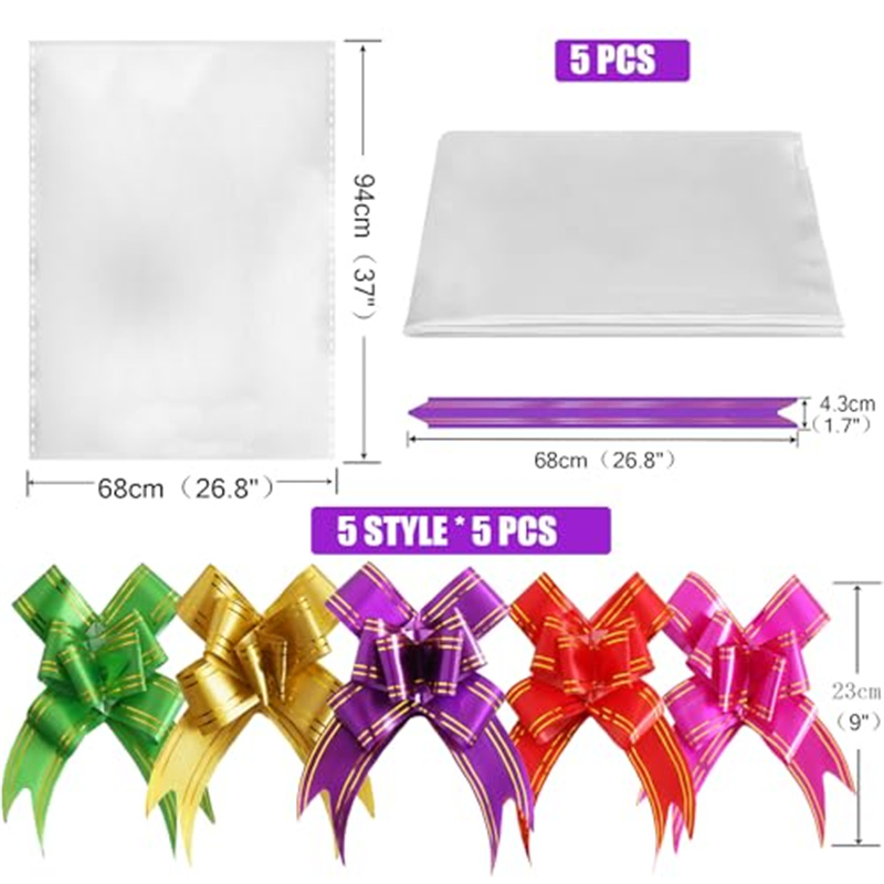 غلاف كبير من السيلوفان الشفاف  - مراجعة Cellophane Wrap Clear وسعره