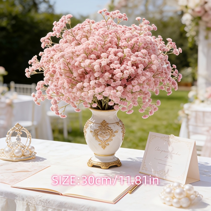 باقة زهور الجيبسوفيلا الاصطناع - مراجعة Florist Supp وسعره