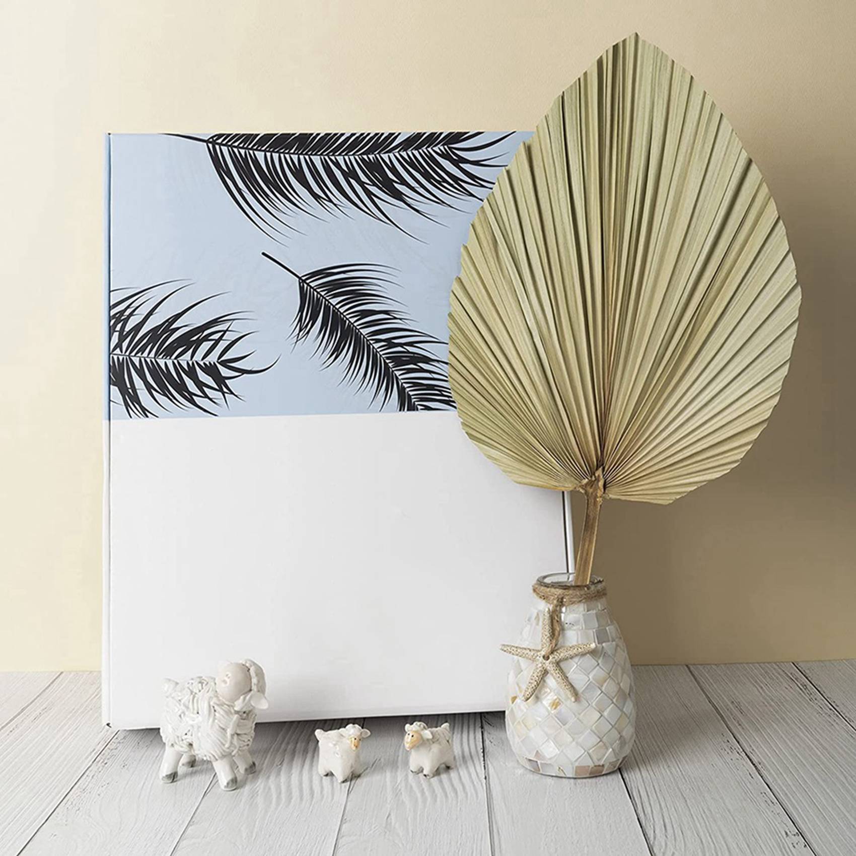أوراق النخيل المجففة لديكور ال - مراجعة Palm Leaf Dried وسعره